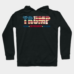 TRUMP THE PRESIDENT Hoodie